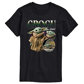 Men's Star Wars The Mandalorian Grogu The Child Graphic Tee