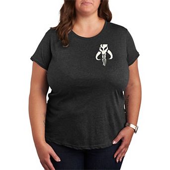 Plus Size Star Wars The Mandalorian Icon Graphic Tee