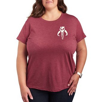 Plus Size Star Wars The Mandalorian Icon Graphic Tee