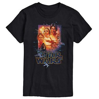 Men's Star Wars Rebel Poster Graphic Tee