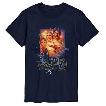 Men's Star Wars Rebel Poster Graphic Tee