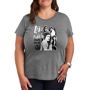 Plus Size Star Wars Leia & The Rebels Graphic Tee