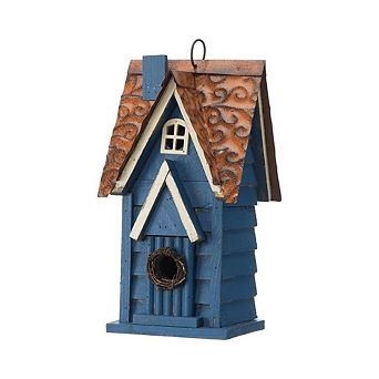 Wood Garden Bird House Decorative