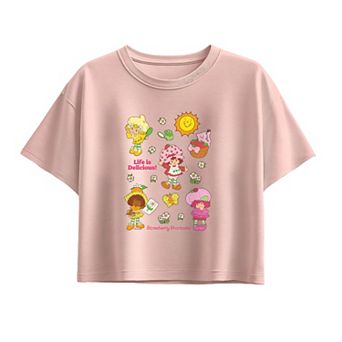 Girls 7-16 Strawberry Shortcake Life Is Delicious! Boxy Tee