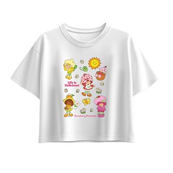 Girls 7-16 Strawberry Shortcake Life Is Delicious! Boxy Tee