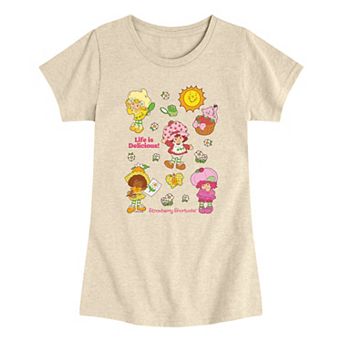 Girls 7-16 Strawberry Shortcake Life Is Delicious! Graphic Tee