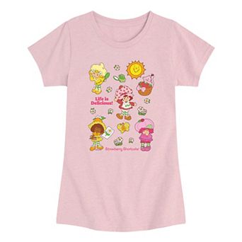 Girls 7-16 Strawberry Shortcake Life Is Delicious! Graphic Tee