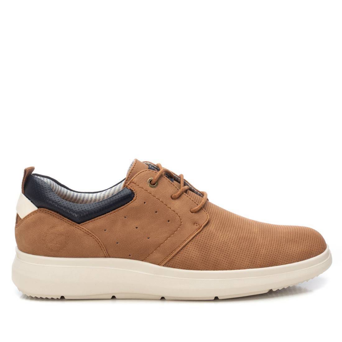 Мужские кроссовки XTI Oxfords Sneakers Casual Comfort, цвет: Верблюжий — фото 1
