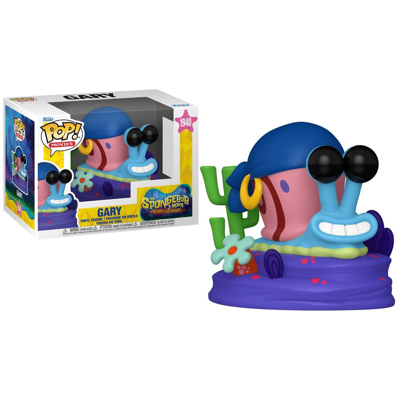 Детские фигурки Funko Pop! Funko Pop! SpongeBob Movie: Gary #1940
