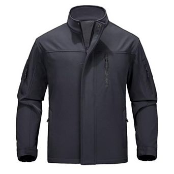 Mens Water Resistant Softshell Tactical Jacket