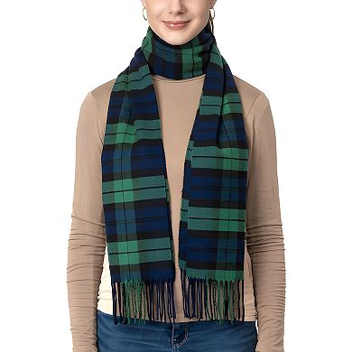 Scottish Heritage Tartan Plaid Cashmere-Feel Scarf for Winter