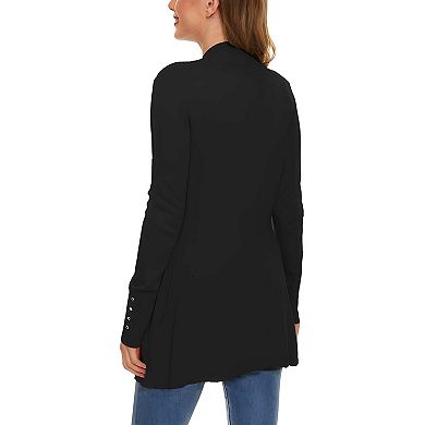 Women Long Sleeve Dressy Casual Knit Cardigan
