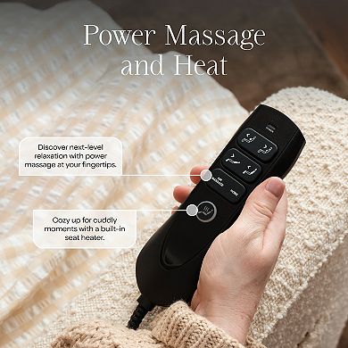 Namesake Willa Deluxe Power Recliner & Swivel Glider with Heat & Massage