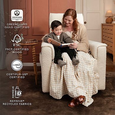 Namesake Willa Deluxe Power Recliner & Swivel Glider with Heat & Massage