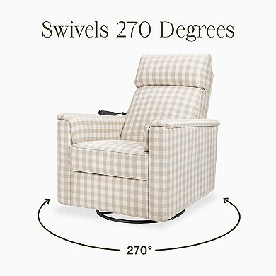 Namesake Willa Deluxe Power Recliner & Swivel Glider with Heat & Massage