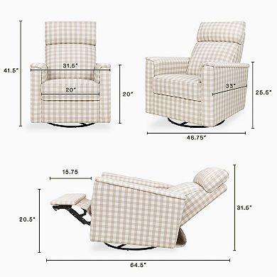 Namesake Willa Power Glider Recliner w/ Power Headrest