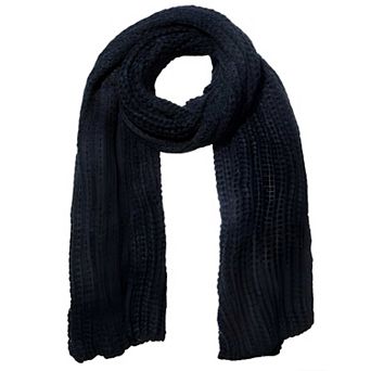 Thick Cable Knit Winter Scarf, Cozy Large Soft Scarf for Women