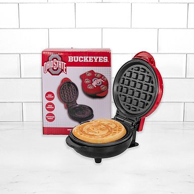 Ohio State Buckeyes Brutus Buckeye Mini Waffle Maker