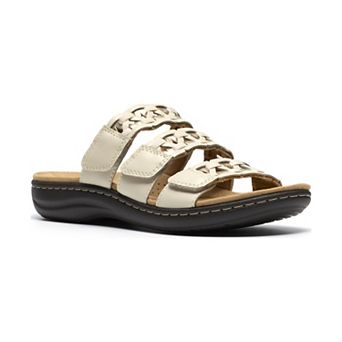 Clarks® Laurieann Emma Women's Leather Flat Sandals