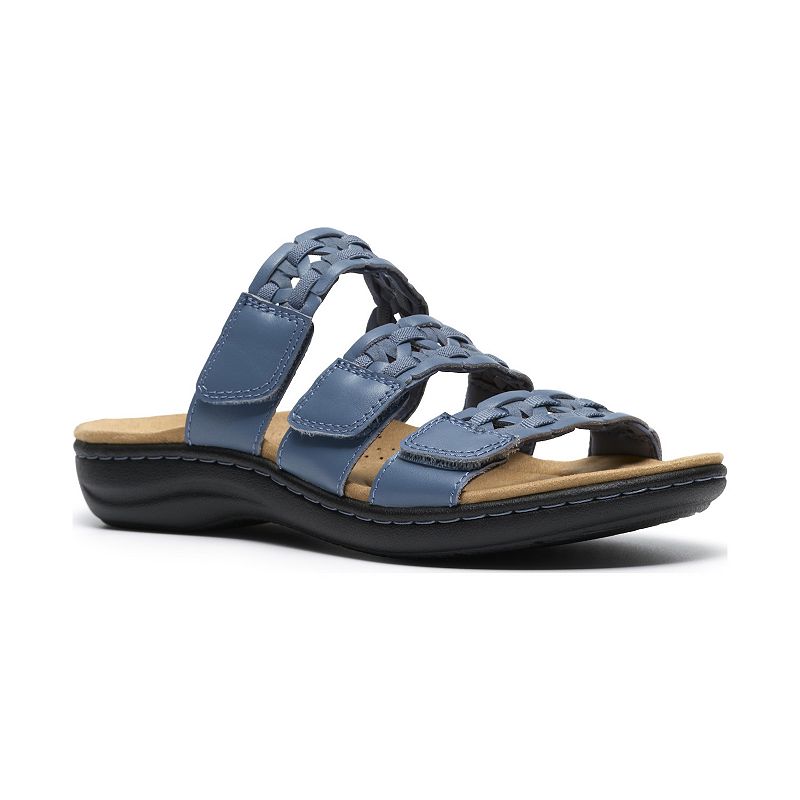 Clarks® Laurieann Emma Women's Leather Flat Sandals, 