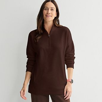 Women's Tek Gear® Ultrasoft Fleece Quarter Zip Tunic