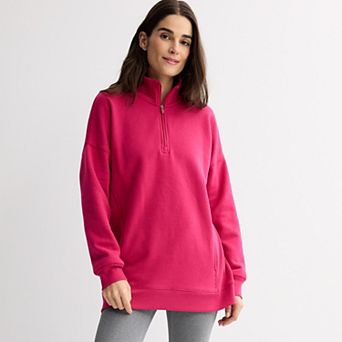 Women's Tek Gear® Ultrasoft Fleece Quarter-Zip Tunic