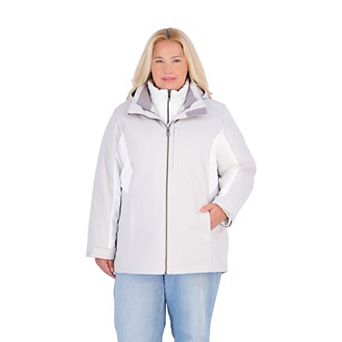 Plus Size ZeroXposur Deonna 3-in-1 Systems Jacket