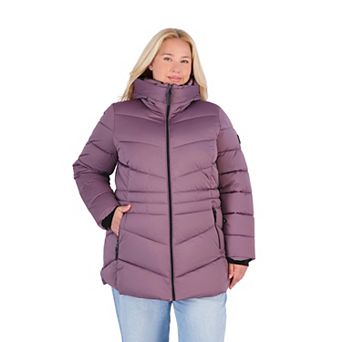 Plus Size ZeroXposur Taylor Heavy Puffer Coat
