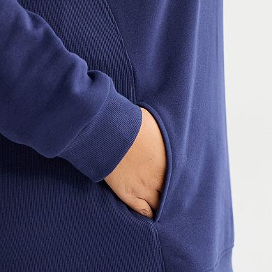 Plus Size Tek Gear® Ultrasoft Fleece Quarter Zip Tunic