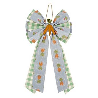 Celebrate Together Easter Carrots Fabric Bow