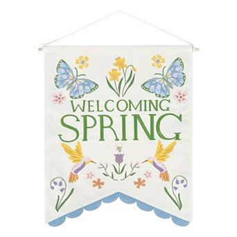 Celebrate Together Easter Welcoming Spring Banner Wall Decor
