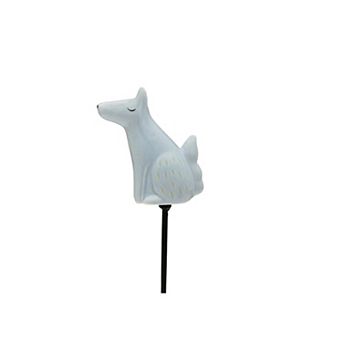 Sonoma Goods For Life® Ceramic Blue Dog Pot Stake