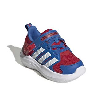 adidas Marvel Spider-Man Lightorama Runner Toddler Boys Light-Up Shoes with Elastic Laces