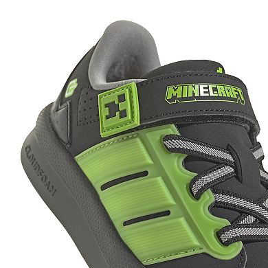 adidas Marvel Spider-Man Lightorama Runner Little Kid Boys Light-Up Shoes with Elastic Laces