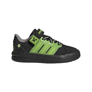 adidas Marvel Spider-Man Lightorama Runner Little Kid Boys Light-Up Shoes with Elastic Laces