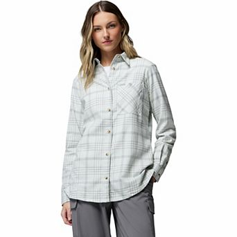 Women's Columbia Calico Basin Flannel Long Sleeve Shirt