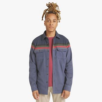 Men's Quiksilver Long Sleeve Brushed Twill Shirt