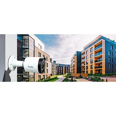 Five Star NVR 4K Professional Security Metal Case Camera System with 2TB HDD