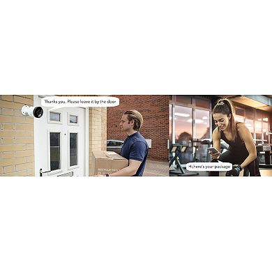 Five Star NVR 4K Professional Security Metal Case Camera System with 2TB HDD