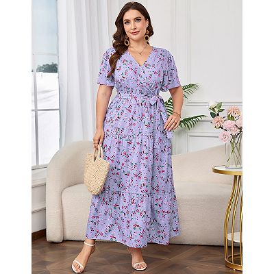 sachin and babi light blue dress Women's Plus Size Dresses