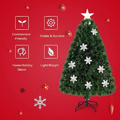 Pre-Lit Fiber Optic Christmas Tree