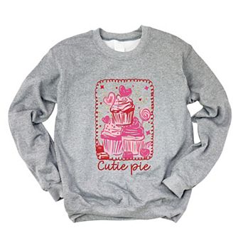 Cutie Pie Cupcakes Frame - Women's Graphic Sweatshirt