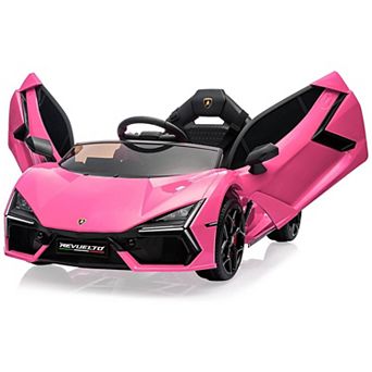 12V Kids Lamborghini Revuelto Ride-On Car, Electric Sports Car with Remote, Bluetooth, Music & LED