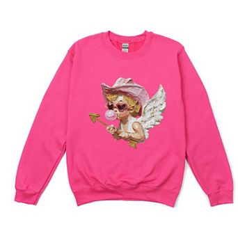 Cupid Heart Eyes Paint - Women's Graphic Sweatshirt