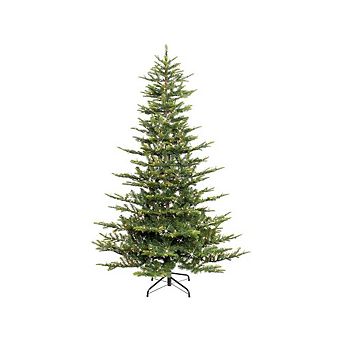 6.5-Foot Pre-Lit Aspen Fir Christmas Tree