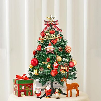 Artificial Green Tabletop Christmas Tree