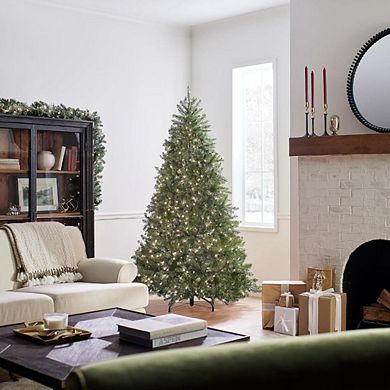 Pre-Lit Full Dunhill Fir Christmas Tree