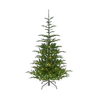 Pre-Lit Norwegian Spruce Christmas Tree