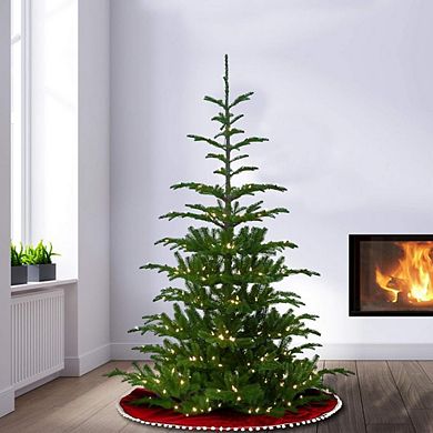 Pre-Lit Norwegian Spruce Christmas Tree