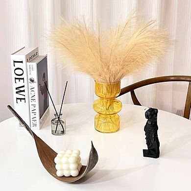 TRANSPARENT HYDROPONIC COLORED ORNAMENTAL VASE